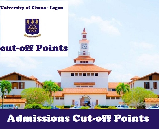 University of Ghana Cut-off points