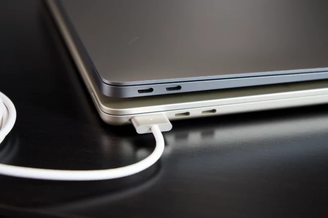 MacBook Air with MagSafe charging